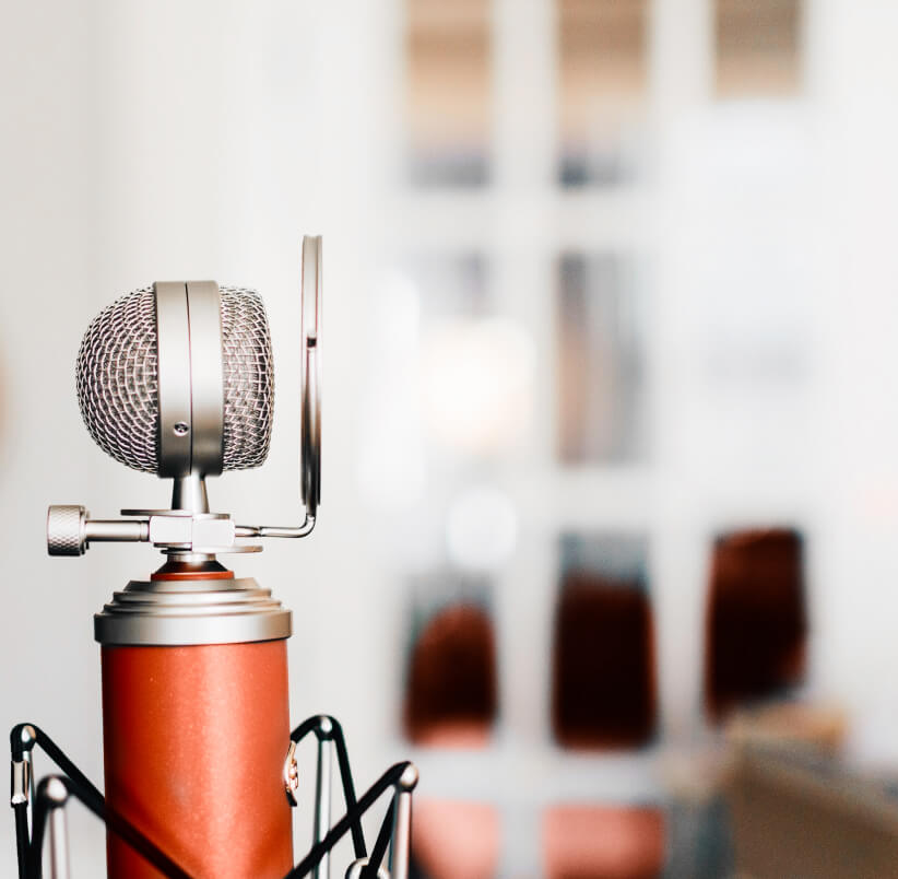 Podcast microphone